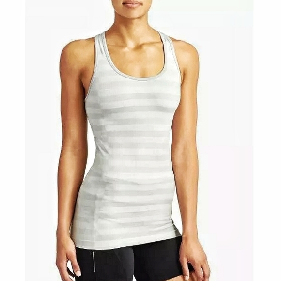 🌸 Athleta | Performance Stripe Tank‎ Top S - Picture 1 of 10